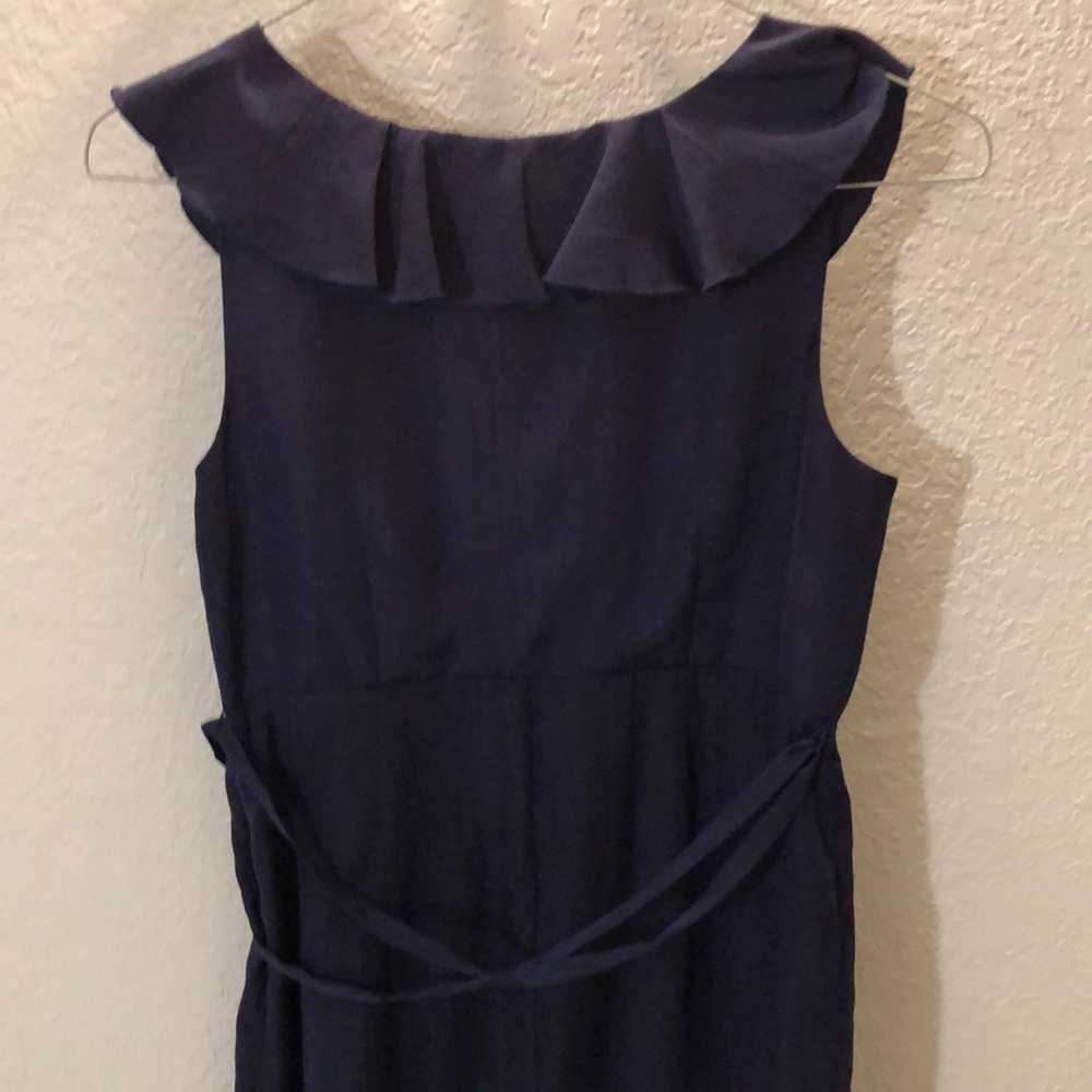 Jonathan Martin Blue Ruffled Dress - Picture 6 of 6